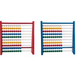 Detoa Počítadlo dřevěné červené půlené – Sleviste.cz