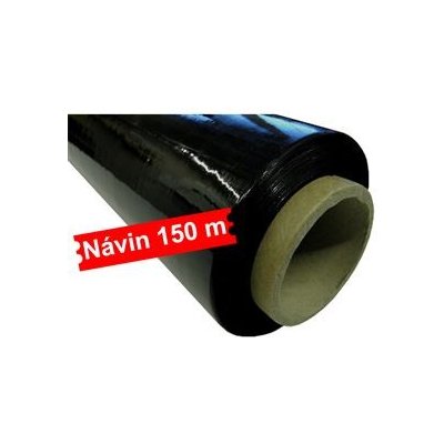 Ruční stretch fólie 500 mm, 23 mic, 1,8 kg - černá – Zbozi.Blesk.cz