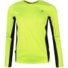 Dámské sportovní tričko Karrimor zip FLUO YELL/BLK