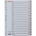 Plastové rejstříky Esselte abecední, A4 – Zboží Živě