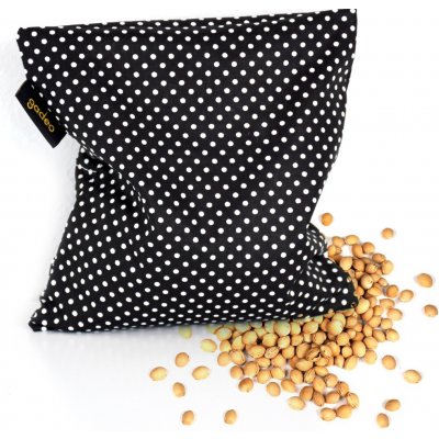 GADEOí třešňový mini polštářek LITTLE DOTS BLACK – Zboží Dáma