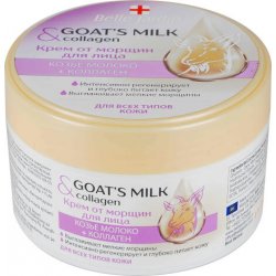Belle Jardin Goat's Milk Pleťový krém proti vráskám s kozím mlékem a kolagenem 200 ml