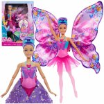 Mattel Barbie Tanečnice s motýlími křídly HXJ10 – Zboží Dáma