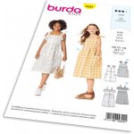 Střih Burda 9304 - Dětské propínací šaty na ramínka – Zboží Mobilmania