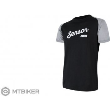 Sensor Merino Active Pt Logo černá/šedá