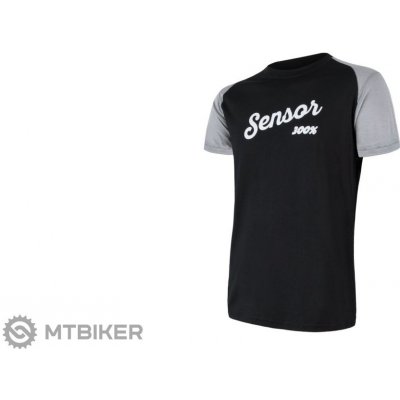 Sensor Merino Active Pt Logo černá/šedá