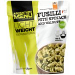 Adventure Menu Lightweight Fusilli se špenátem a vlašskými ořechy VEGAN 400 g – Hledejceny.cz