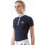 Premier Equine Závodní jezdecké triko Maria modré – Zboží Dáma