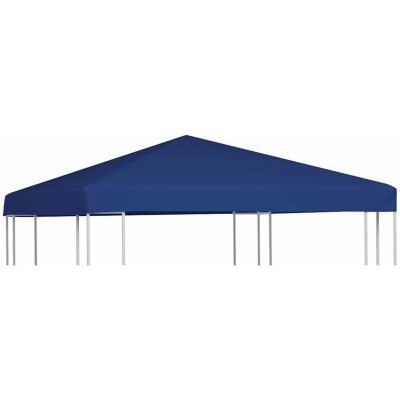 OMAXI Náhradní střecha na altán 310 g/m² 3 x 3 m modrá 704942 – Sleviste.cz