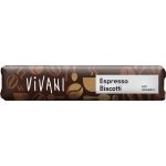 VIVANI Čokoládová tyčinka espresso 40 g – Sleviste.cz