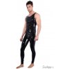 SM, BDSM, fetiš LateX Latex Jumpsuit 2XL