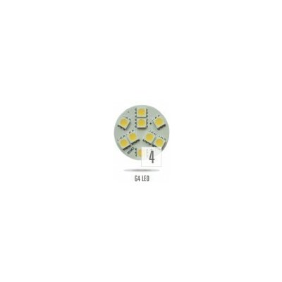 Wojnarowscy LED G4 12V 1,8W 9LED Teplá bílá 30mm back pin – Hledejceny.cz