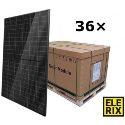 Elerix ESM-480T Solární panel monokrystalický 480Wp 120 článků IP68 half-cut N-Type TOPCon celočerný paleta 36ks – Zboží Mobilmania