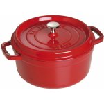 Staub Litinový hrnec s poklicí Cocotte višňová 20 cm / 2,2 l 1102006 – Zboží Mobilmania