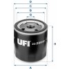 Olejový filtr pro automobily Olejový filtr UFI 23.299.00