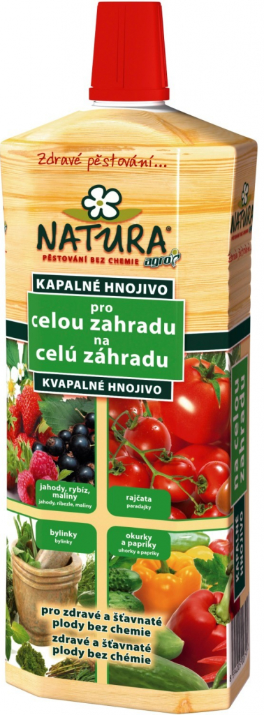 Agro NATURA Kapalné organické hnojivo pro celou zahradu 1 l