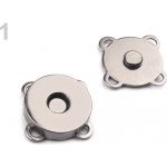 Pro Háčkování Magnetické zapínání 10 mm černý nikl – Zboží Dáma