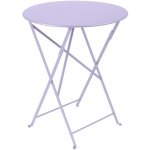 Fermob Bistro 60 cm Fialový kovový skládací stůl – Hledejceny.cz