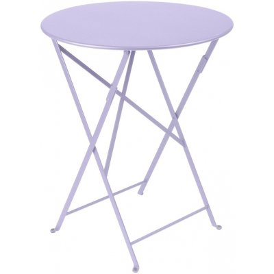 Fermob Bistro 60 cm Fialový kovový skládací stůl – Hledejceny.cz