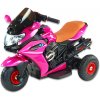 Elektrické vozítko Dea elektrická motorka Dragon růžová