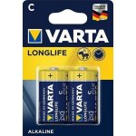 Varta LongLife C 2ks 4114 101 412 – Zbozi.Blesk.cz