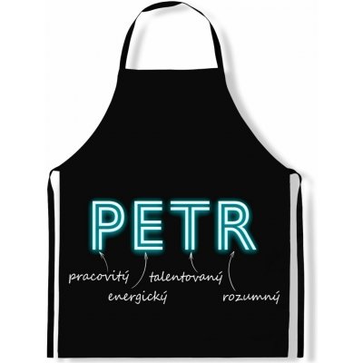 IMPAR Zástěra Mužská jména Neon Petr – Hledejceny.cz