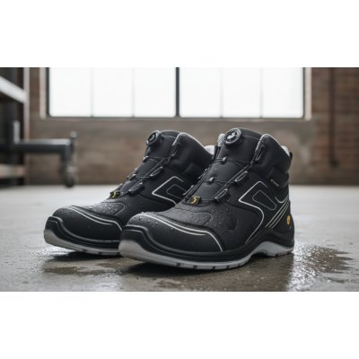 SAFETY JOGGER FLOW SPIN S3S ESD NM SR SC CI FO Obuv černá – Zbozi.Blesk.cz