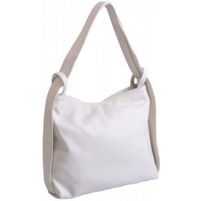 Velká kožená kabelka a batoh v jednom LI-1488 Estelle béžová – Sleviste.cz