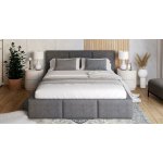 Dobresny Amber s úložným prostorem dřevěný rošt Černá Trinity – Sleviste.cz