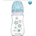 Canpol babies Newborn láhev na mléko modrá Hvězdy 240ml – Sleviste.cz