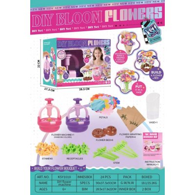 RKToys Kreativní sada na výrobu květin se strojkem – Hledejceny.cz