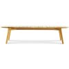 Jídelní stůl Ethimo Jídelní stůl Knit, Ethimo, obdélníkový 263 x 110 x 76 cm, mořené teakové dřevo