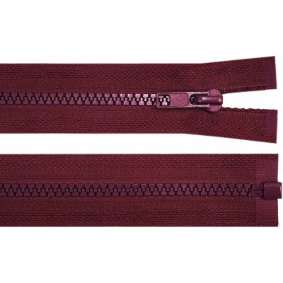 Prima-obchod Kostěný zip No 5 délka 65 cm bundový, barva 179 vínová – Hledejceny.cz
