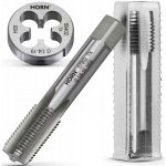 Závitník trubkový 1/4'' - 19 závitů na palec HSS DIN5157 válcový + závitové očko – Hledejceny.cz