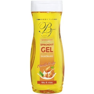 Body Tip sprchový gel s mandlovým olejem 300 ml