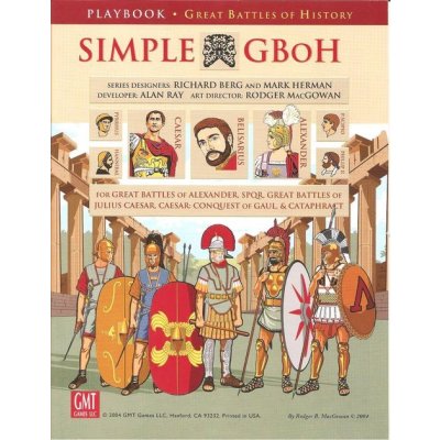 GMT Games Simple Great Battles of History GBoH 2nd Edition