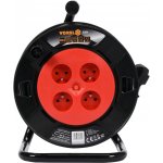 Vorel prodlužovací kabel na bubnu TO-82684 40m 4 zásuvky – Zboží Živě