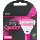 Wilkinson Sword Quattro for Women Aloe & E 3 ks