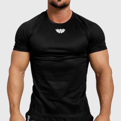 Pánské funkční tričko Iron Aesthetics Performance černé Čierna