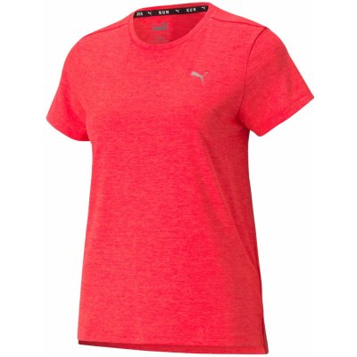 Puma RUN FAV HEATHER SS tee W 520182-34 červená – Zboží Mobilmania