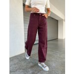 Eshopat Dámské rifle balloon fit Valoire Wine Red – Hledejceny.cz
