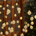 Garden Line Solární světelný LED řetěz BUBBLE se 100 diodami teplý bílý – Hledejceny.cz