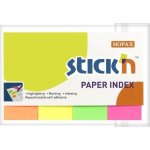Záložky samolepicí Stick´n 20x50 mm, neonové (4x50 lístků) – Hledejceny.cz