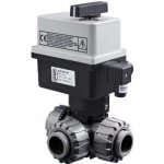 PVC Kulový el. třícestný ventil 50 mm CH-T (nové FIP-T) – Hledejceny.cz