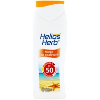 Helios Herb mléko na opalování s betakarotenem SPF50 200 ml