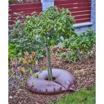 DOMO Zavlažovací vak nízký na stromy a keře 75L kruh hnědý 1ks 0857 – Sleviste.cz