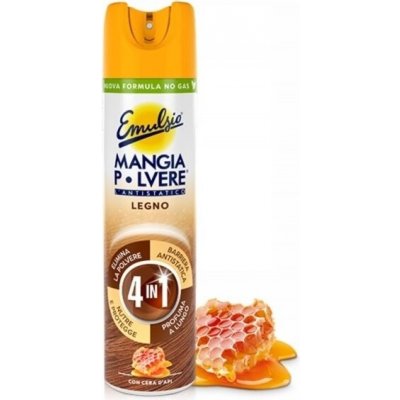 Emuslio Mangia Polvere Legno 4in1 čistící sprej na nábytek 300 ml – Hledejceny.cz