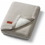 BabyOno Pletená dětská deka s beránkem ŠEDÁ – Zboží Dáma