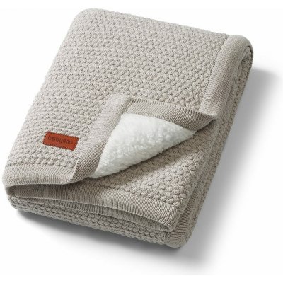 BabyOno Pletená dětská deka s beránkem ŠEDÁ – Zboží Dáma
