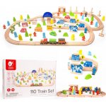 Classic World Set Železniční trať vláček figurky 110 ks. – Zboží Mobilmania